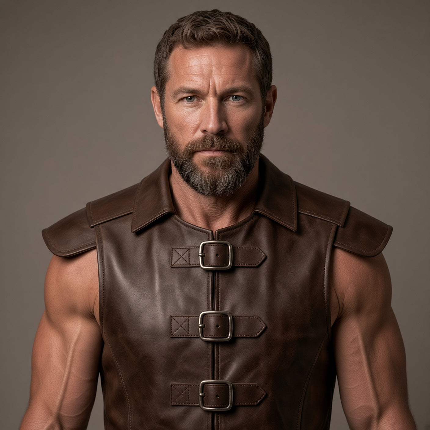 Men's Brown Leather Jacket – Vintage Style Premium Leather Outerwear